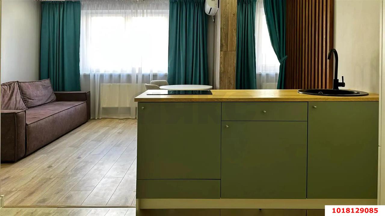 Фото №2: 1-комнатная квартира 32&nbsp;м², 4/11&nbsp;эт. - Краснодар, Прикубанский внутригородской округ, мкр. жилой комплекс Спортивная Деревня, ул. Западный Обход, 42к7