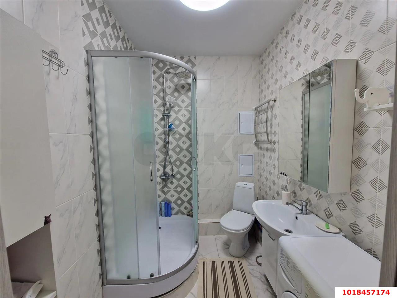 Фото №5: 1-комнатная квартира 39&nbsp;м², 5/5&nbsp;эт. - Новая Адыгея, мкр. жилой комплекс Мега, ул. Бжегокайская, 90/2к4