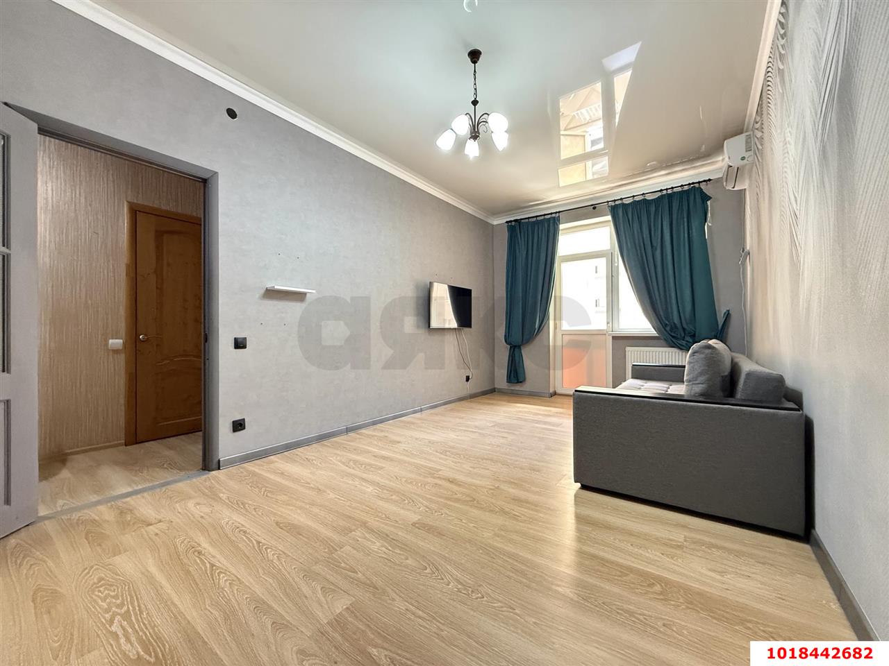 Фото №5: 1-комнатная квартира 43&nbsp;м², 2/7&nbsp;эт. - Краснодар, Прикубанский внутригородской округ, мкр. Музыкальный, ул. имени Дунаевского И.И., 22Б