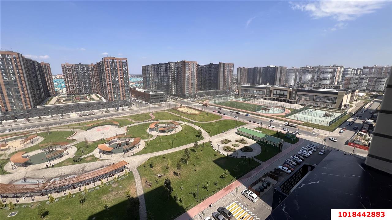 Фото №3: 1-комнатная квартира 47&nbsp;м², 13/21&nbsp;эт. - Краснодар, Прикубанский внутригородской округ, мкр. Образцово, ул. Штурвальная, 8