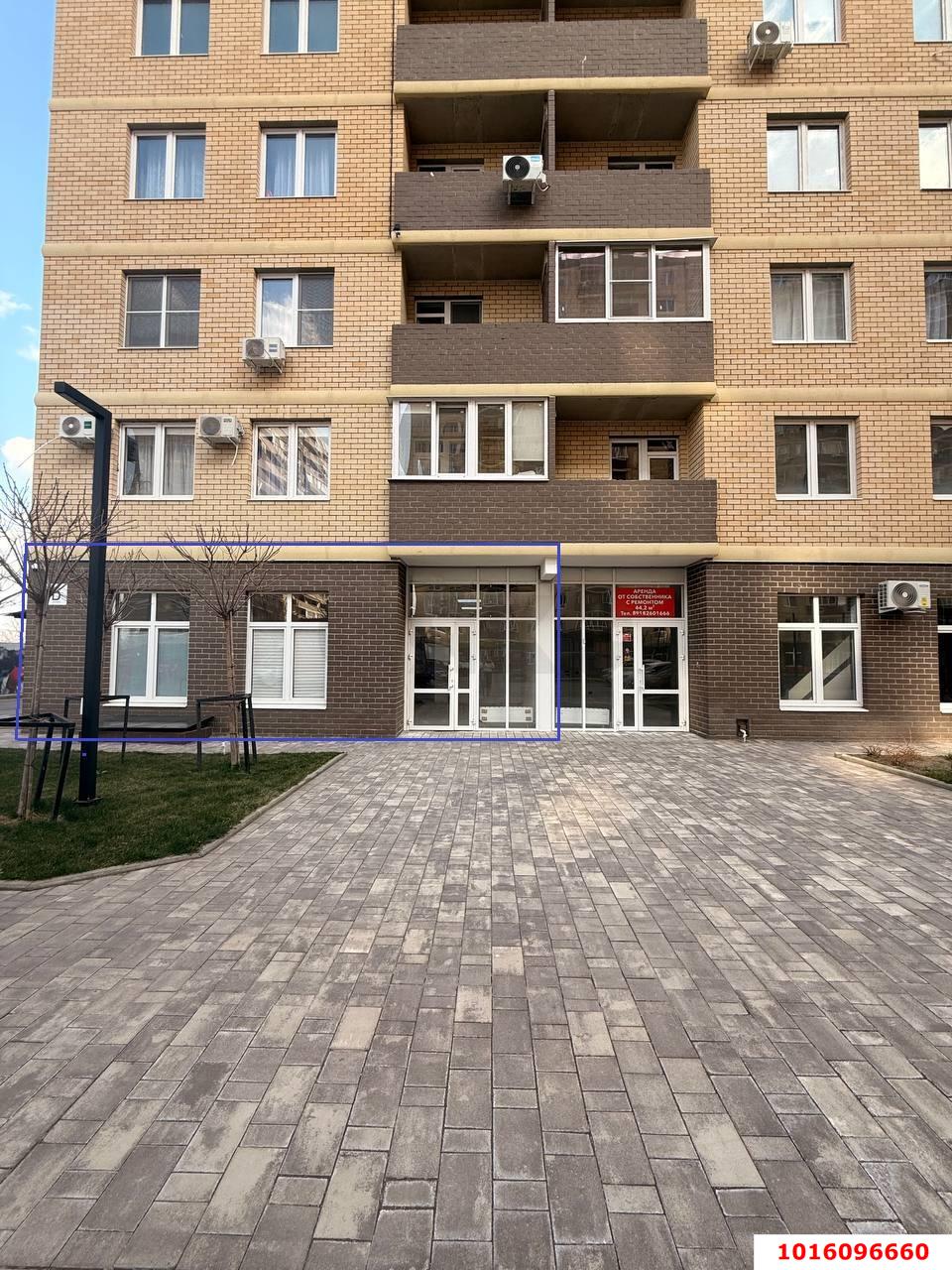 Фото №1: Торговое помещение 65&nbsp;м², 1/16&nbsp;эт. - Краснодар, Прикубанский внутригородской округ, мкр. жилой комплекс Дыхание, ул. Лётчика Позднякова, 2к19