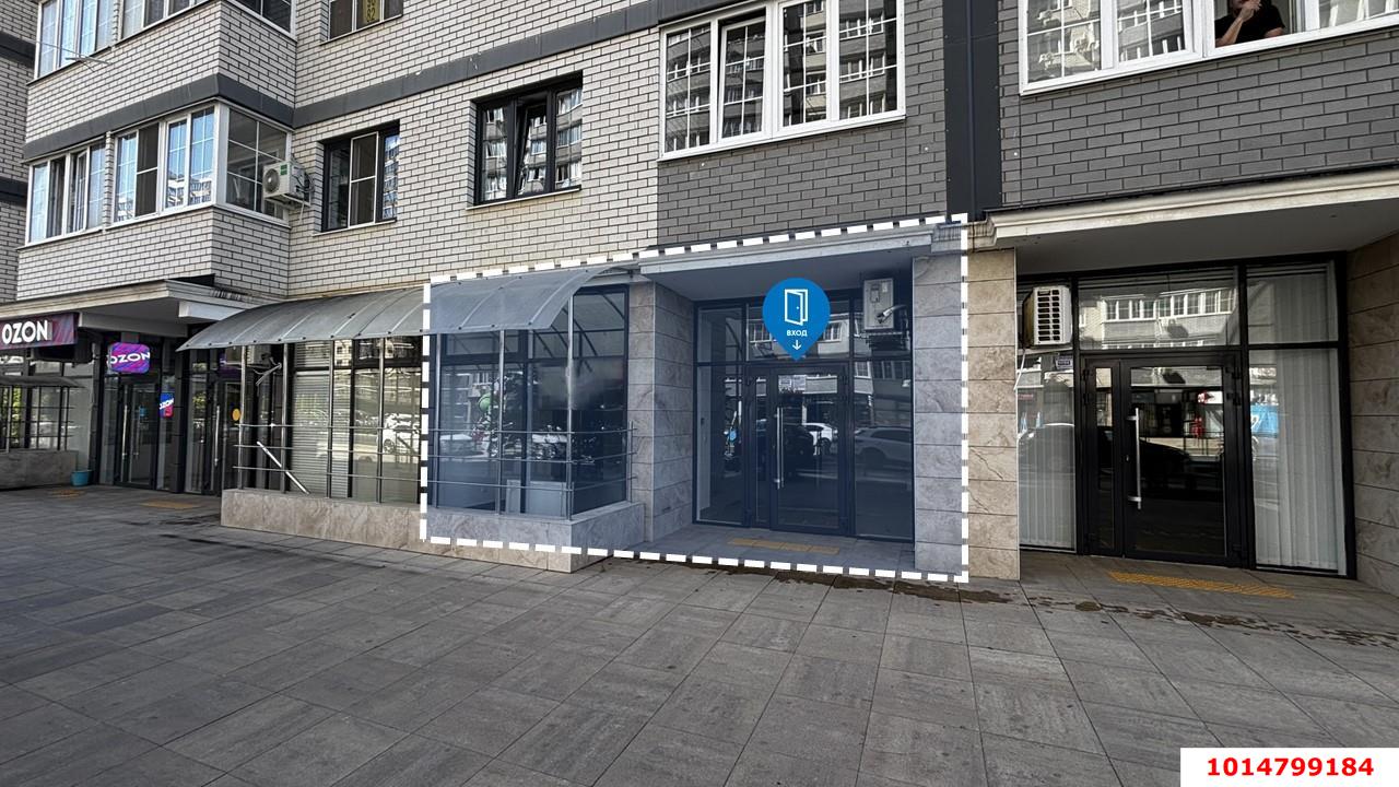 Фото №1: Торговое помещение 50&nbsp;м², 1/17&nbsp;эт. - Краснодар, Прикубанский внутригородской округ, имени Петра Метальникова, мкр. ЖК Выше, ул. Евгении Жигуленко, 25к2