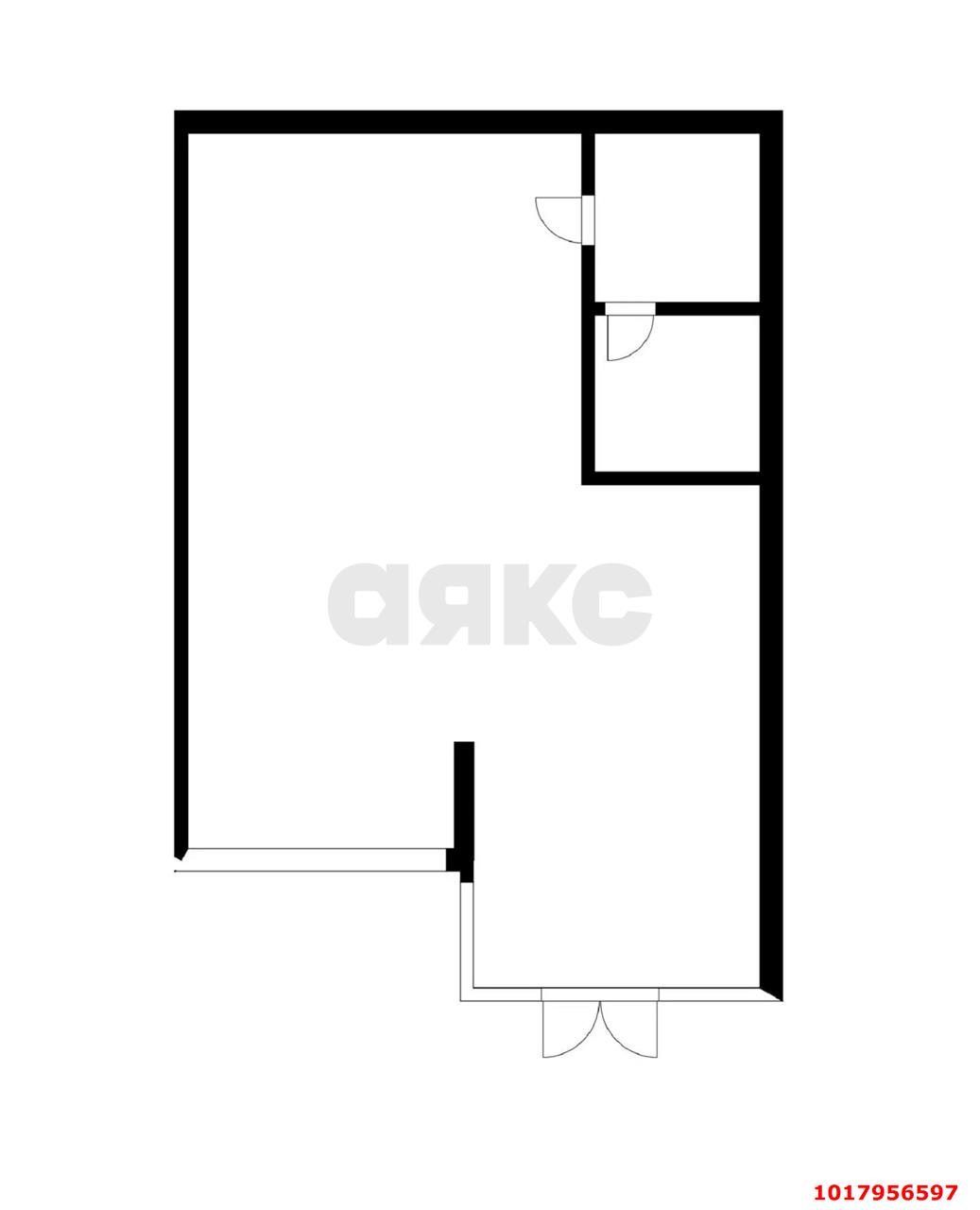 Фото №2: Торговое помещение 47&nbsp;м², 1/18&nbsp;эт. - Краснодар, Прикубанский внутригородской округ, имени Петра Метальникова, мкр. ЖК Времена Года 3, ул. Цезаря Куникова, 24к2