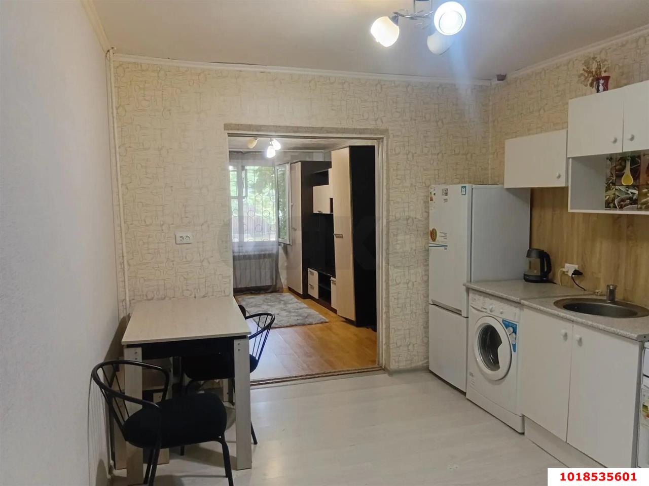 Фото №3: 1-комнатная квартира 25&nbsp;м², 1/9&nbsp;эт. - Краснодар, Карасунский внутригородской округ, мкр. Комсомольский, ул. Уральская, 190
