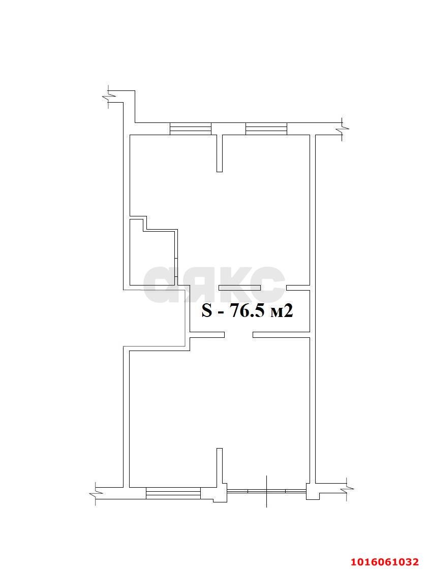 Фото №3: Торговое помещение 76&nbsp;м², 1/16&nbsp;эт. - Краснодар, Прикубанский внутригородской округ, мкр. жилой комплекс Сармат, ул. Западный Обход, 65к1