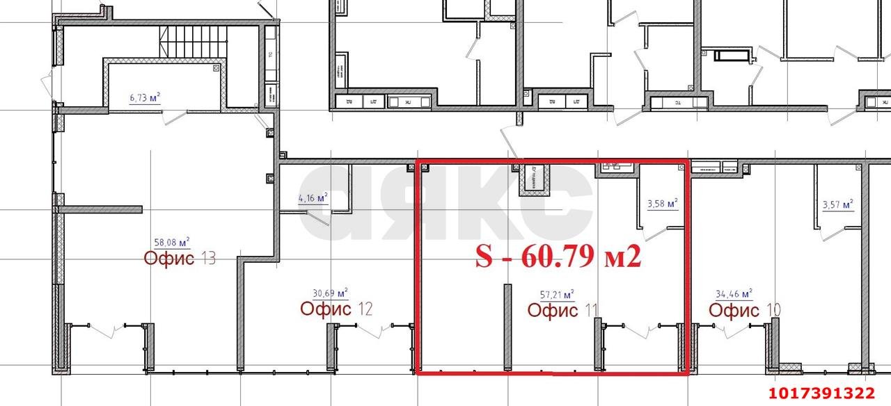 Фото №6: Торговое помещение 60&nbsp;м², 1/12&nbsp;эт. - Краснодар, Прикубанский внутригородской округ, мкр. жилой комплекс Народные Кварталы, ул. Народная, 54лит16
