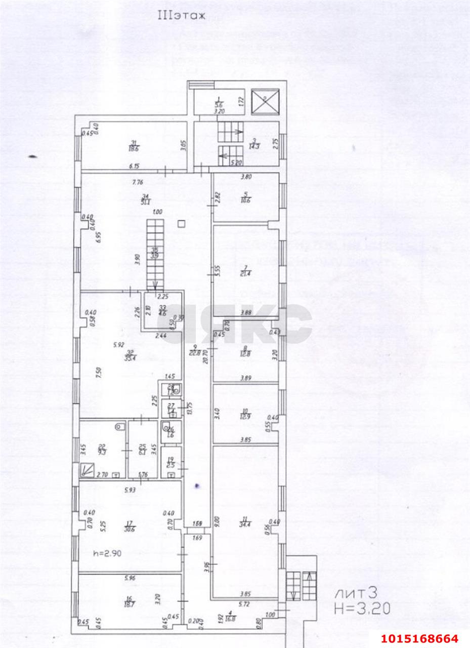 Фото №5: Отдельное здание 1224&nbsp;м², 1/4&nbsp;эт. - Краснодар, Западный внутригородской округ, мкр. Фестивальный, ул. Рашпилевская, 321