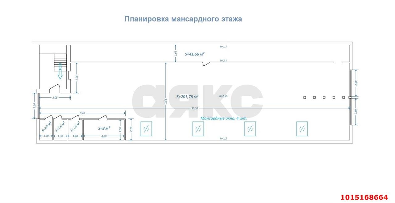 Фото №6: Отдельное здание 1224&nbsp;м², 1/4&nbsp;эт. - Краснодар, Западный внутригородской округ, мкр. Фестивальный, ул. Рашпилевская, 321