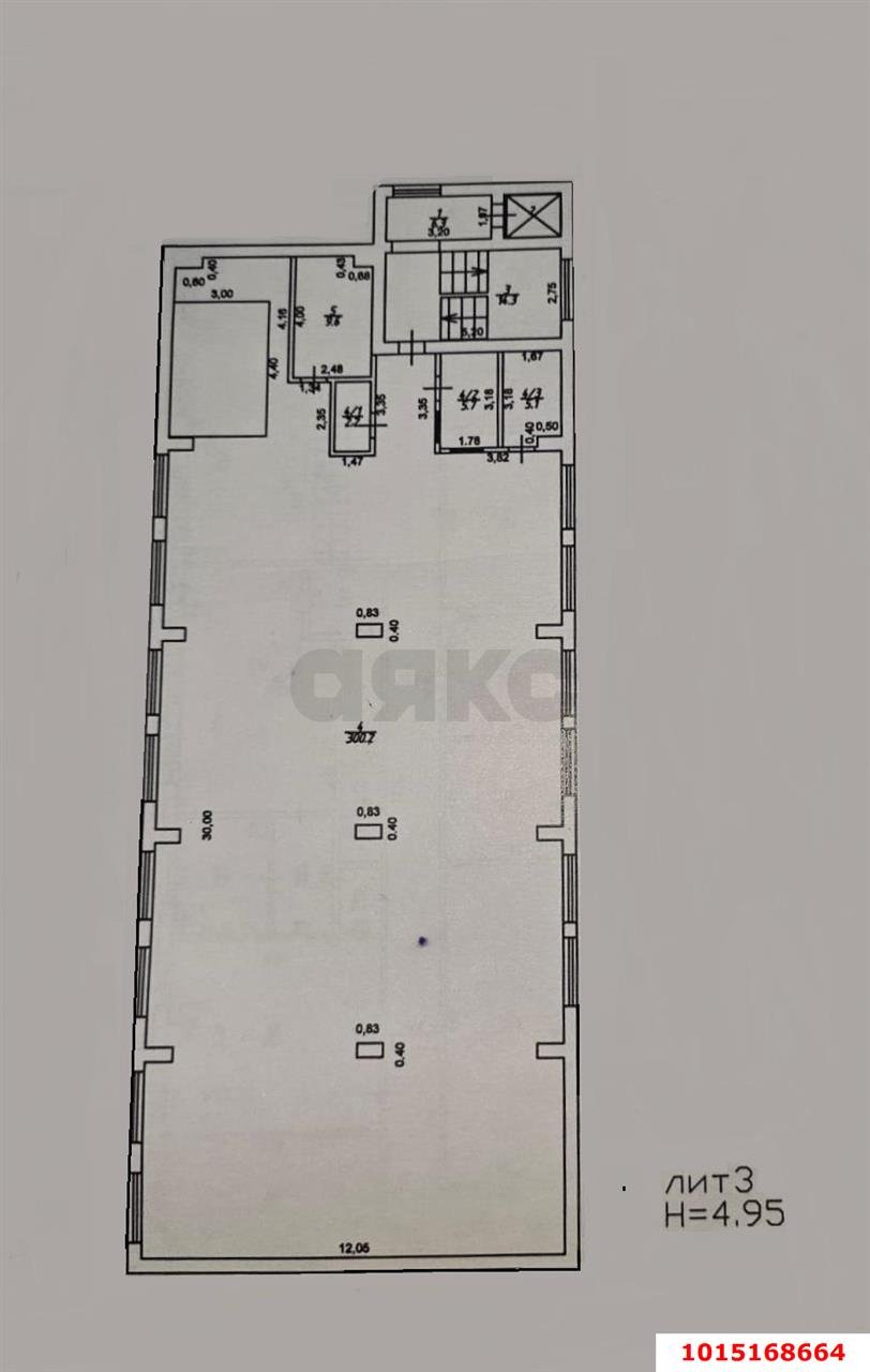 Фото №4: Отдельное здание 1224&nbsp;м², 1/4&nbsp;эт. - Краснодар, Западный внутригородской округ, мкр. Фестивальный, ул. Рашпилевская, 321