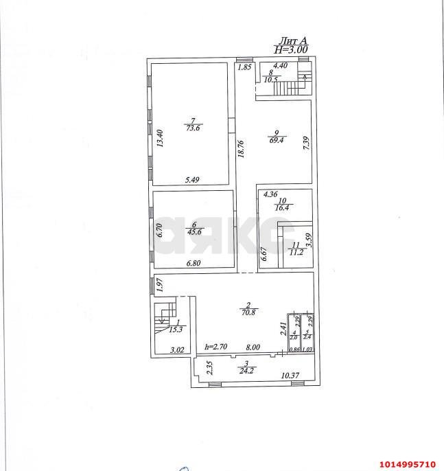 Фото №4: Торговое помещение 341&nbsp;м², 2&nbsp;эт. - Краснодар, Западный внутригородской округ, мкр. Центральный, ул. Ленина, 26