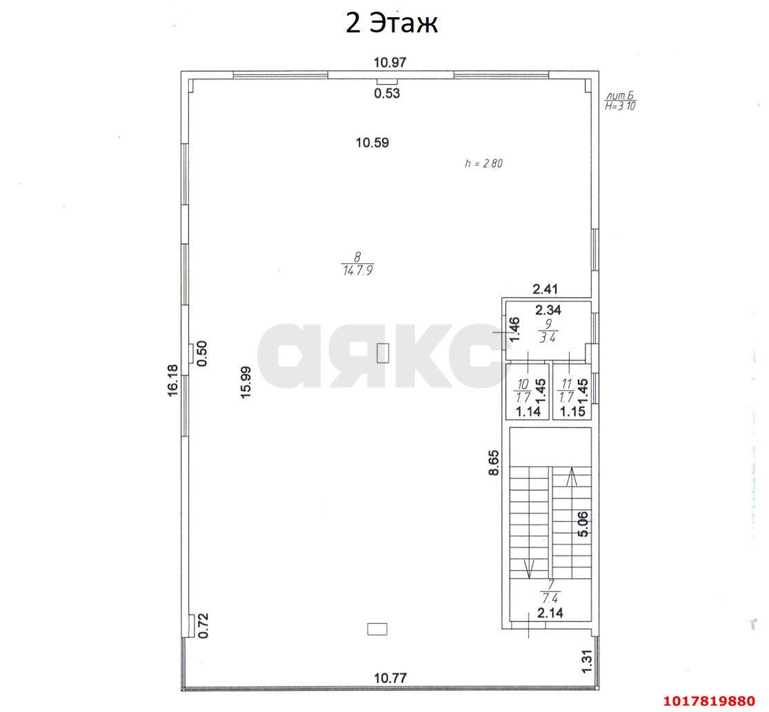 Фото №6: Отдельное здание 492&nbsp;м², 3&nbsp;эт. - Краснодар, Карасунский внутригородской округ, ж/м Пашковский, ул. Криничная