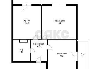 Фото №2: 2-комнатная квартира 45 м² - Краснодар, мкр. Парк Победы, ул. Героя Пешкова, 14к3