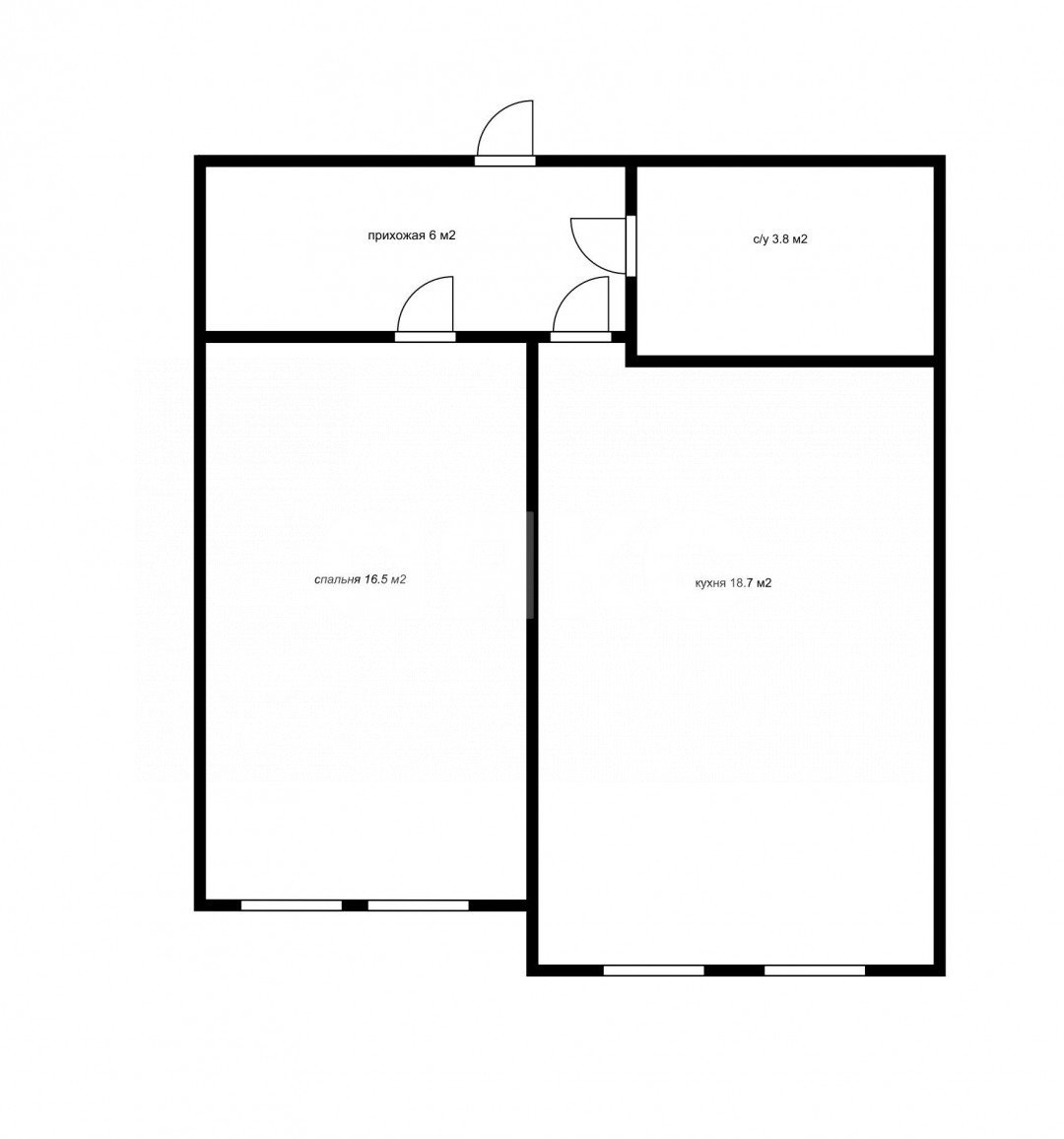 Фото №14: 1-комнатная квартира 45 м² - Геленджик, жилой комплекс Альбатрос, ул. Одесская, 3Ак2