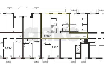 Фото №5: Торговое помещение 91 м² - Краснодар, мкр. жилой комплекс Премьера, ул. Автолюбителей, 1/7к1