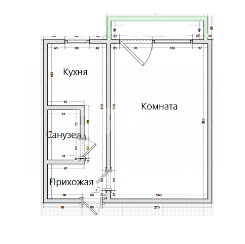 Фото №8: 1-комнатная квартира 32 м² - Темрюк, ул. Чернышевского, 26/1