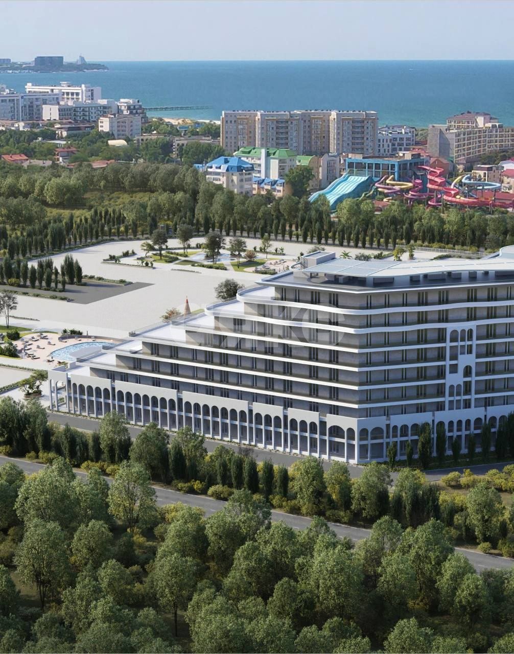 Фото №1: Апартаменты 53&nbsp;м², 4/10&nbsp;эт. - Анапа, мкр. территория Отельный Комплекс Сан Гарден Хотел Энд СПА