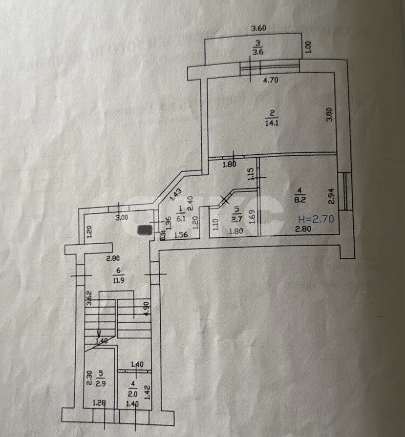 Фото №9: 1-комнатная квартира 31 м² - Горячий Ключ, Развилка, ул. Герцена, 59к3