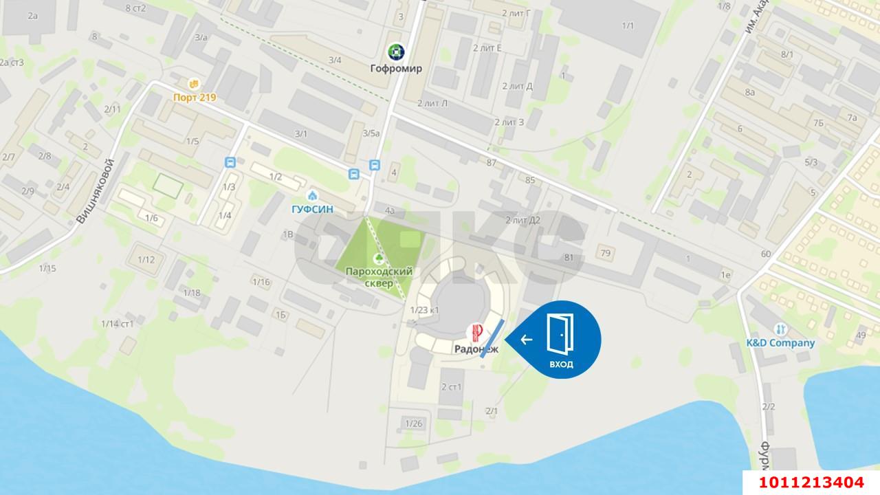 Фото №20: Торговое помещение 210&nbsp;м², 1/18&nbsp;эт. - Краснодар, Центральный внутригородской округ, Дубинка, жилой комплекс Радонеж, мкр. Черёмушки, ул. Вишняковой, 1/23к2