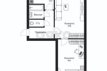 Фото №5: 2-комнатная квартира 46 м² - Краснодар, мкр. Гидростроителей, ул. Игнатова, 47