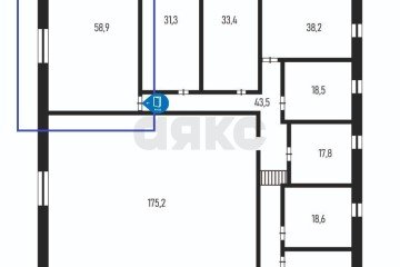 Фото №3: Офисное помещение 60 м² - Краснодар, мкр. Западный внутригородской округ, ул. Рашпилевская, 216