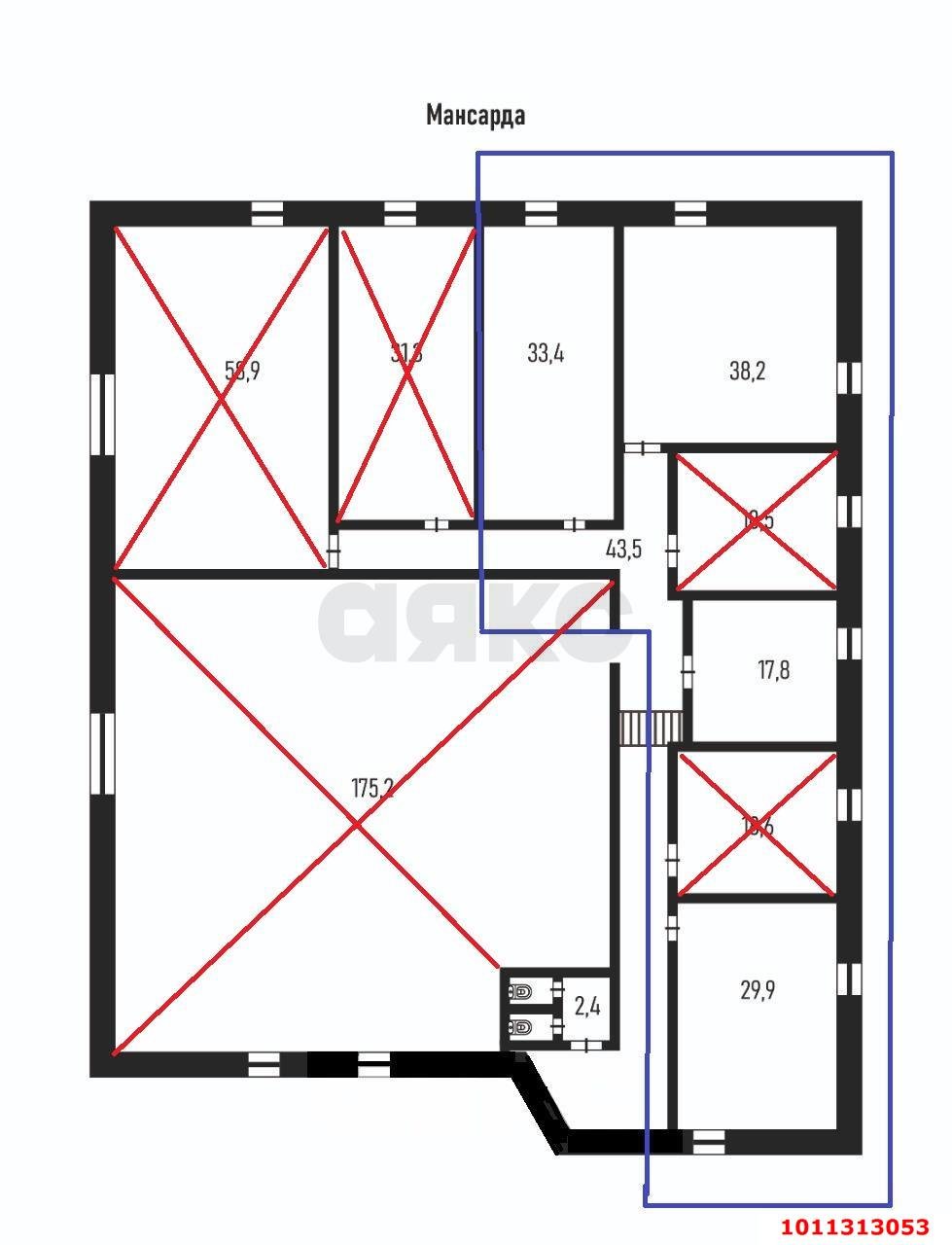Фото №4: Офисное помещение 120&nbsp;м², 3/3&nbsp;эт. - Краснодар, мкр. Западный внутригородской округ, ул. Рашпилевская, 216