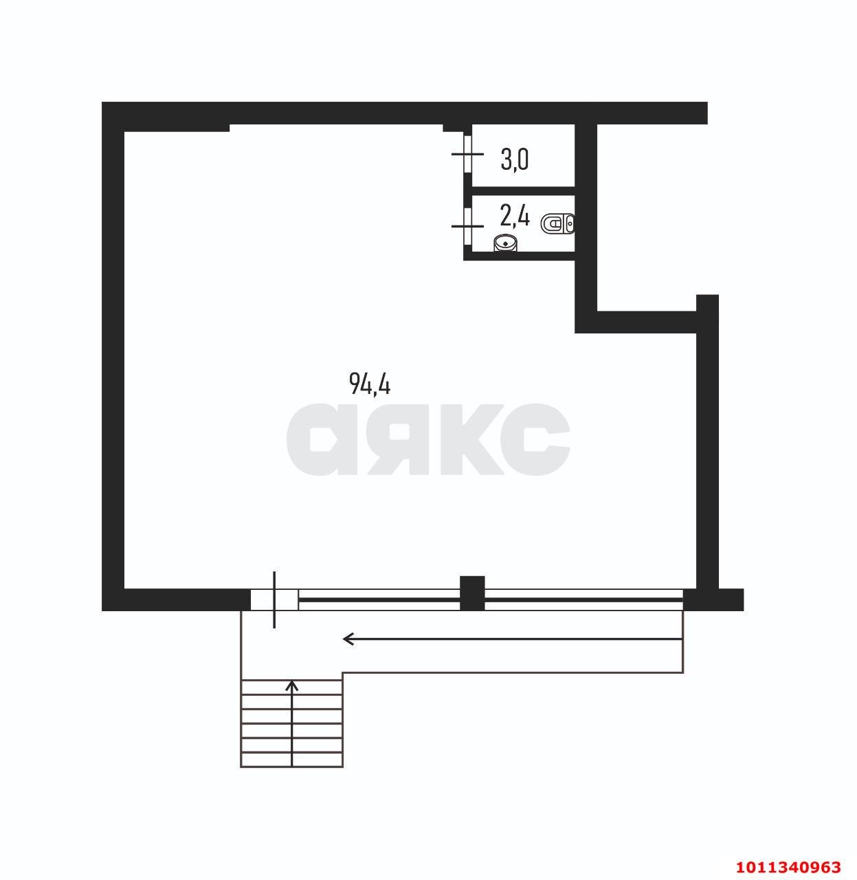 Фото №8: Торговое помещение 100 м² - Краснодар, Краевая Клиническая Больница, ул. Восточно-Кругликовская, 47/2