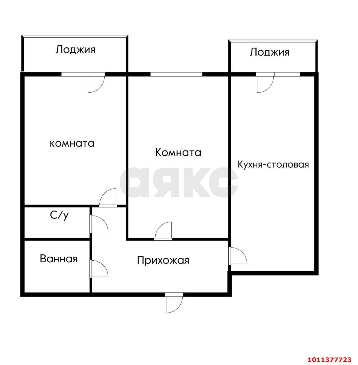 Фото №11: 2-комнатная квартира 60 м² - Краснодар, жилой комплекс Премьера, ул. Автолюбителей, 1/7к3