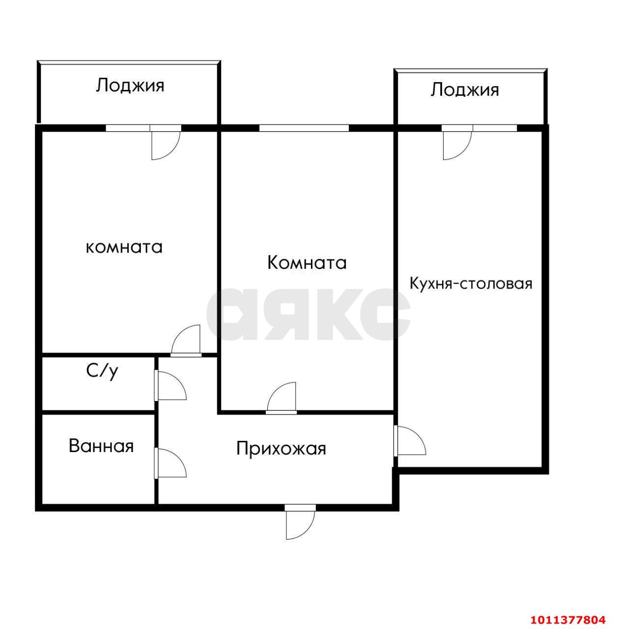 Фото №11: 2-комнатная квартира 61 м² - Краснодар, жилой комплекс Премьера, ул. Автолюбителей, 1/7к3