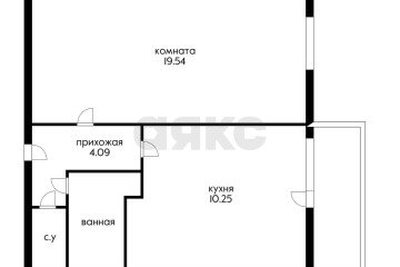 Фото №1: 1-комнатная квартира 41 м² - Краснодар, мкр. Юбилейный, ул. Думенко, 10