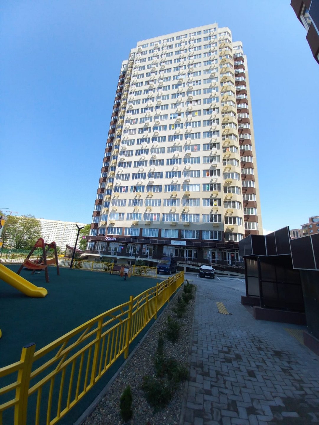 Фото №16: 1-комнатная квартира 35&nbsp;м², 5/19&nbsp;эт. - Анапа, мкр. жилой комплекс Трио-комфорт, ул. Рождественская, 55к2