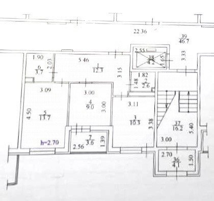 Фото №16: 2-комнатная квартира 51&nbsp;м², 1/9&nbsp;эт. - Горячий Ключ, мкр. Администрация, ул. Объездная, 18к1