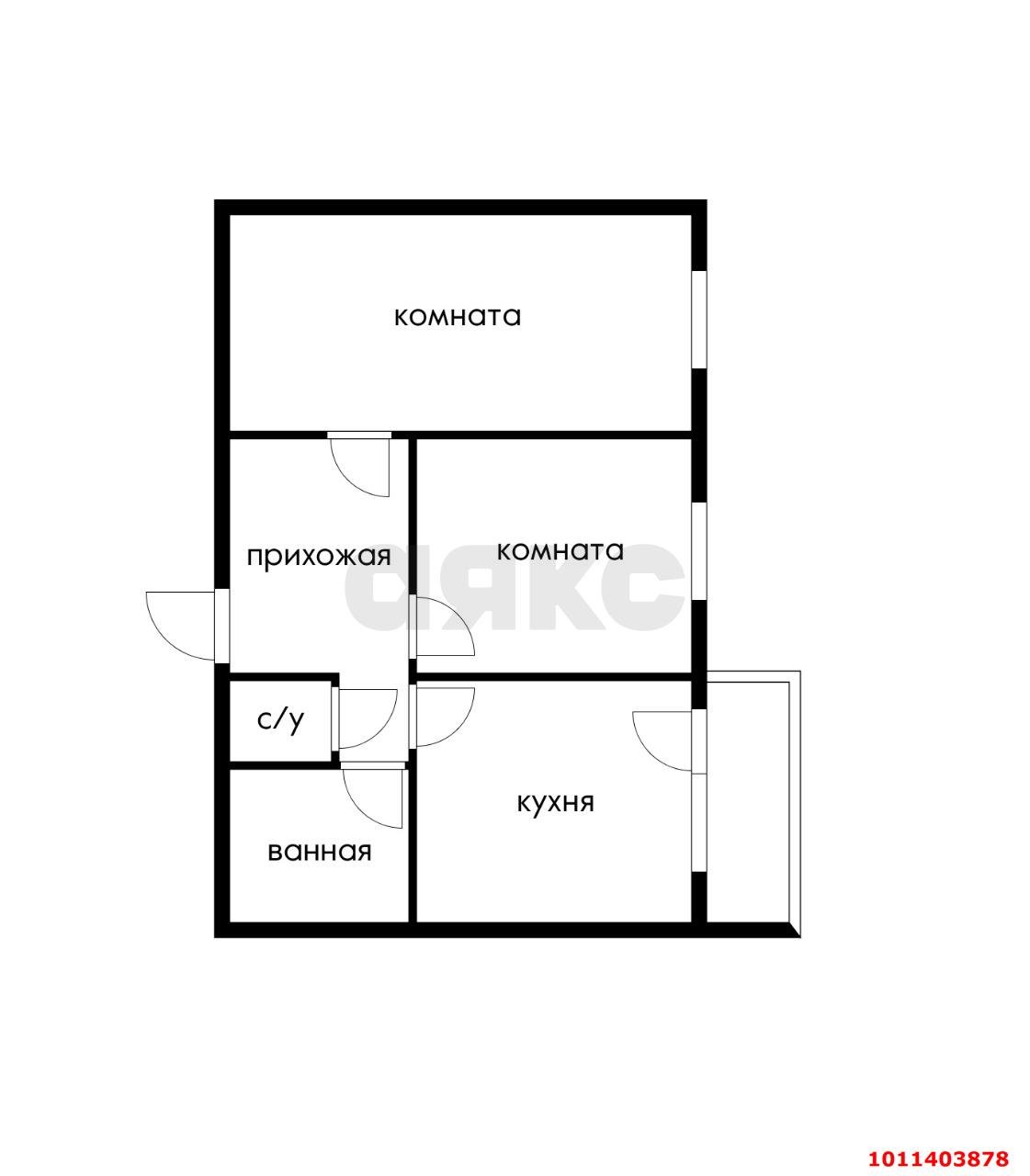 Фото №9: 2-комнатная квартира 56 м² - Краснодар, Восточно-Кругликовский, ул. Героев-Разведчиков, 23