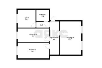 Фото №1: 3-комнатная квартира 100 м² - Краснодар, ж/м Пашковский, 