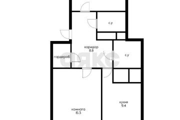 Фото №3: 2-комнатная квартира 59 м² - Краснодар, мкр. СНТ Садовод 2, ул. Абрикосовая, 4