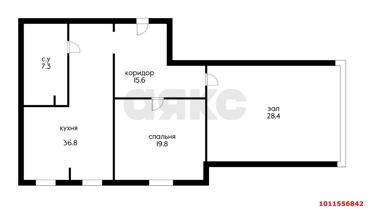 Фото №9: 2-комнатная квартира 107 м² - Краснодар, 9-й километр, ул. Ярославская, 115лит3