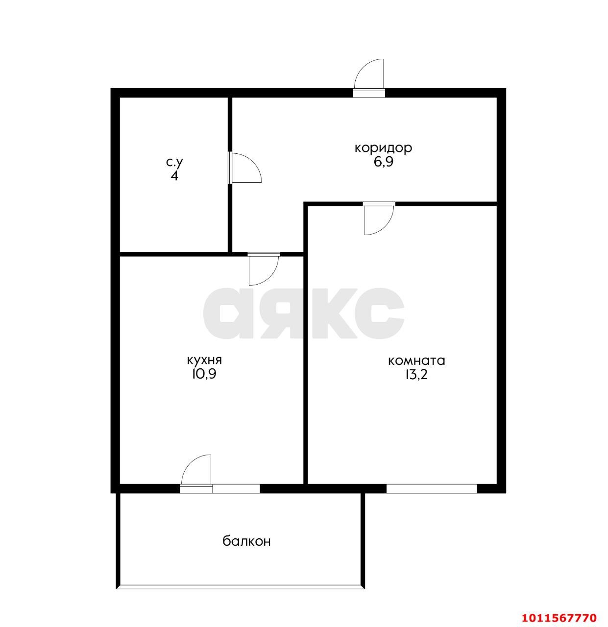 Фото №1: 1-комнатная квартира 40&nbsp;м², 2/16&nbsp;эт. - Краснодар, Прикубанский внутригородской округ, мкр. жилой комплекс Мой Город, ул. Западный Обход, 39/1к1