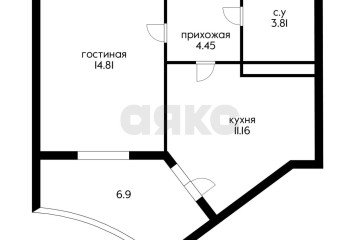 Фото №5: 1-комнатная квартира 37 м² - Краснодар, мкр. Губернский, ул. им. Героя Яцкова И.В., 9к3