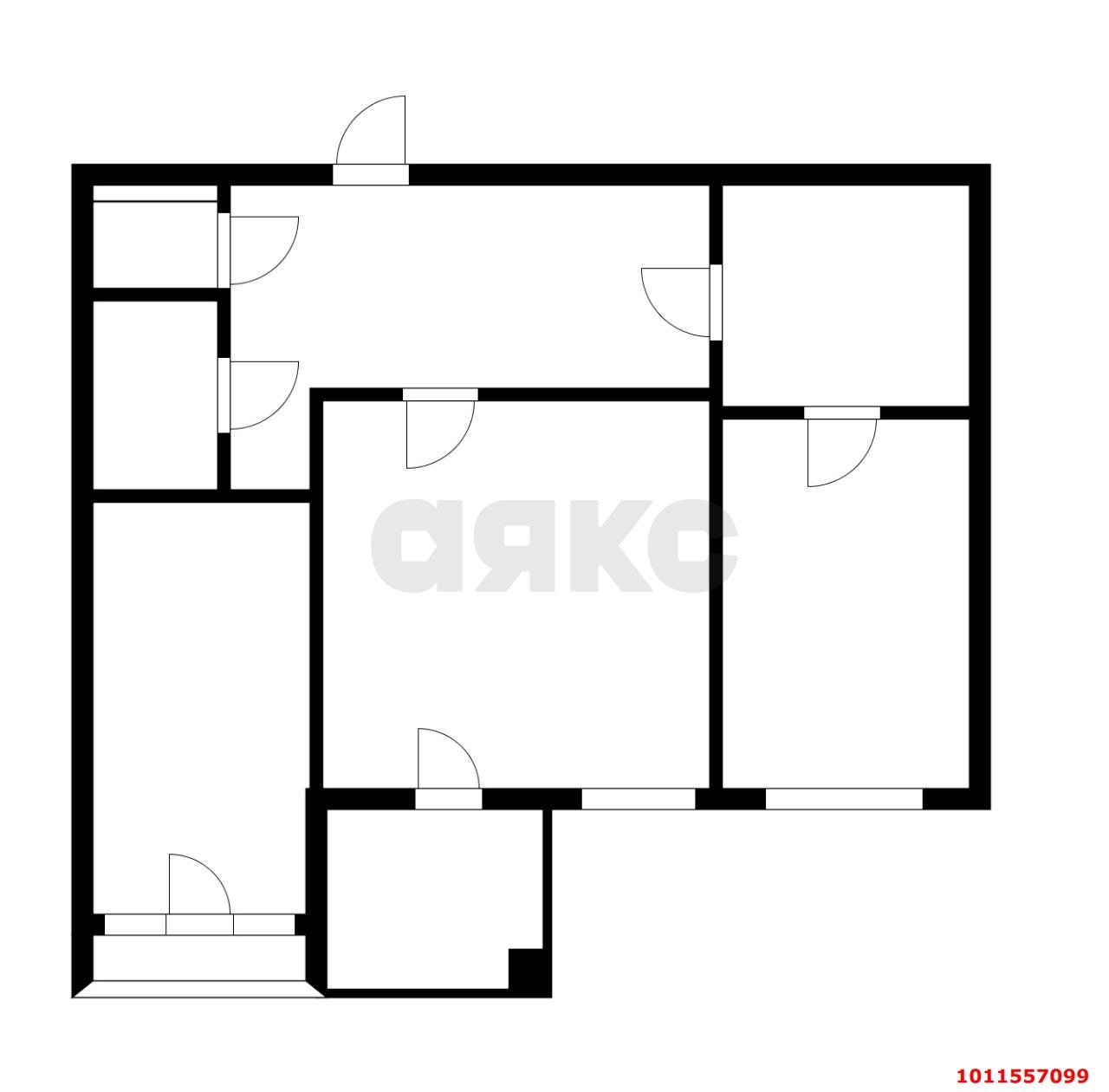 Фото №3: 2-комнатная квартира 107 м² - Краснодар, Центральный, ул. Постовая, 33