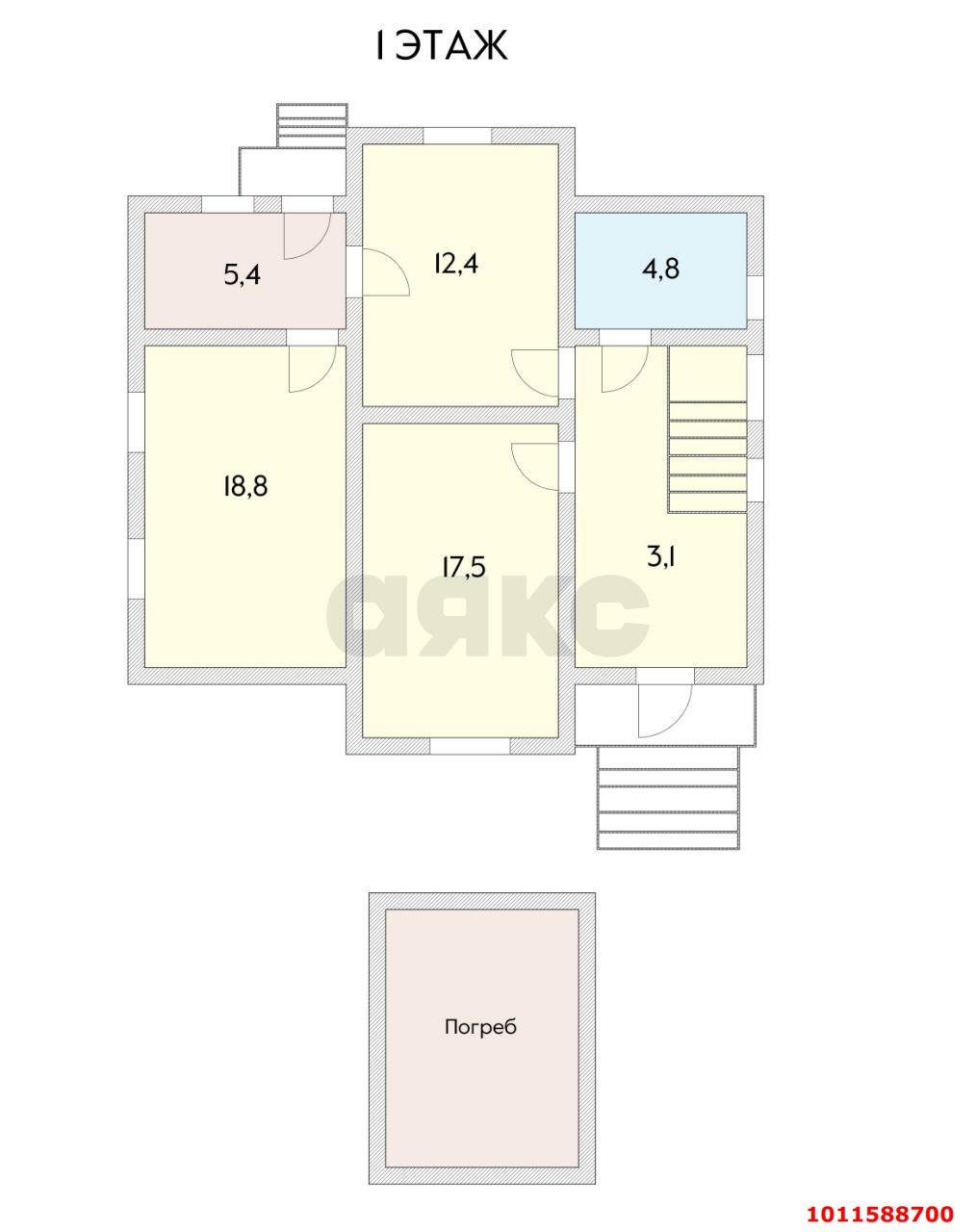 Фото №16: Дом 161 м² + 5.48 сот. - Краснодар, Новознаменский, ул. Атамана Чепиги, 1/5