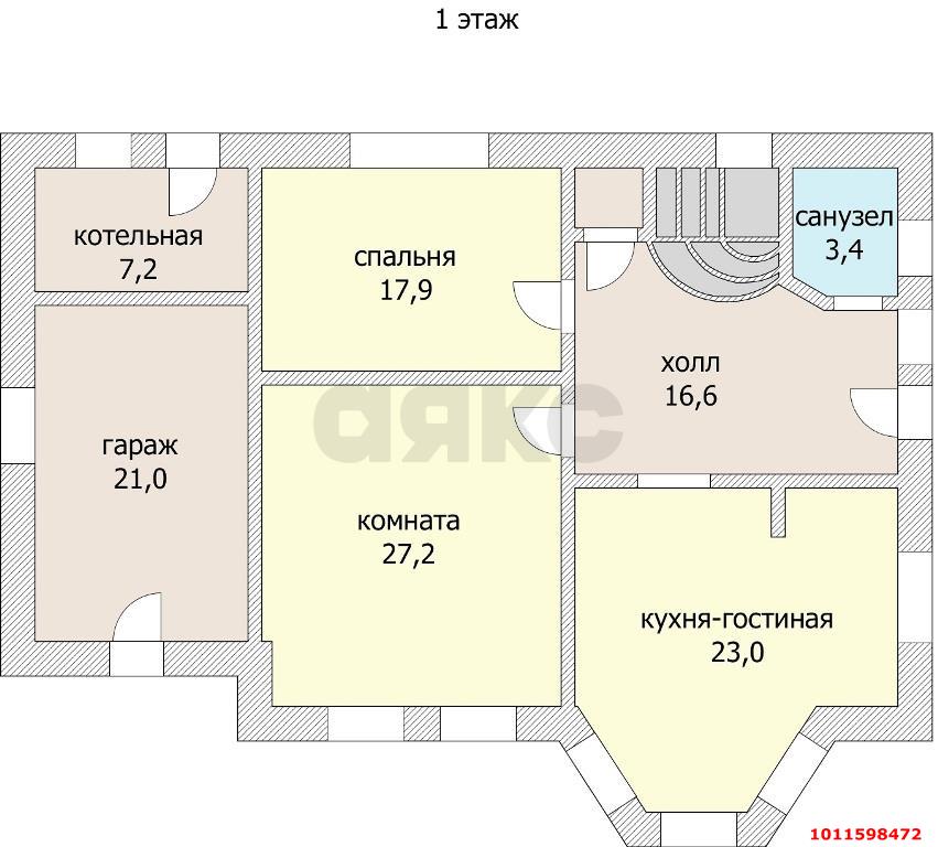 Фото №18: Дом 241 м² + 8 сот. - Краснодар, Новый, ул. Жемчужная, 8