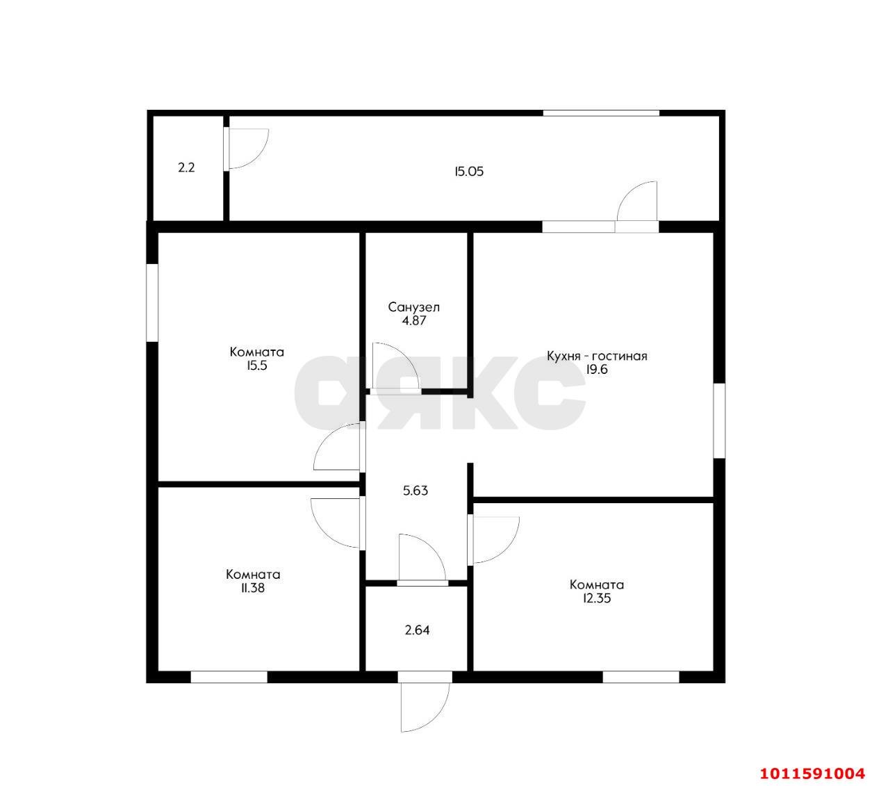 Фото №8: Дом 85 м² + 4 сот. - Елизаветинская, Кубаночка, ул. Советская Кубанская, 220