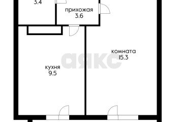 Фото №2: 1-комнатная квартира 38 м² - Краснодар, мкр. Почтовый, ул. имени Валерия Гассия, 3