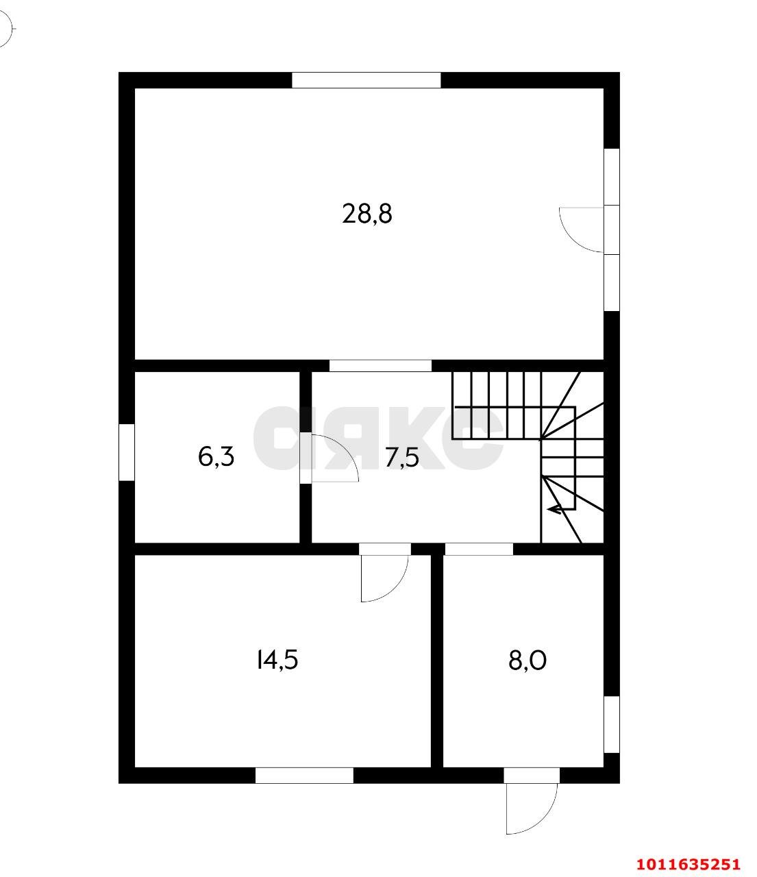 Фото №9: Дом 135 м² + 3 сот. - Краснодар, коттеджный  Зелёная Долина, ул. Булонская, 13