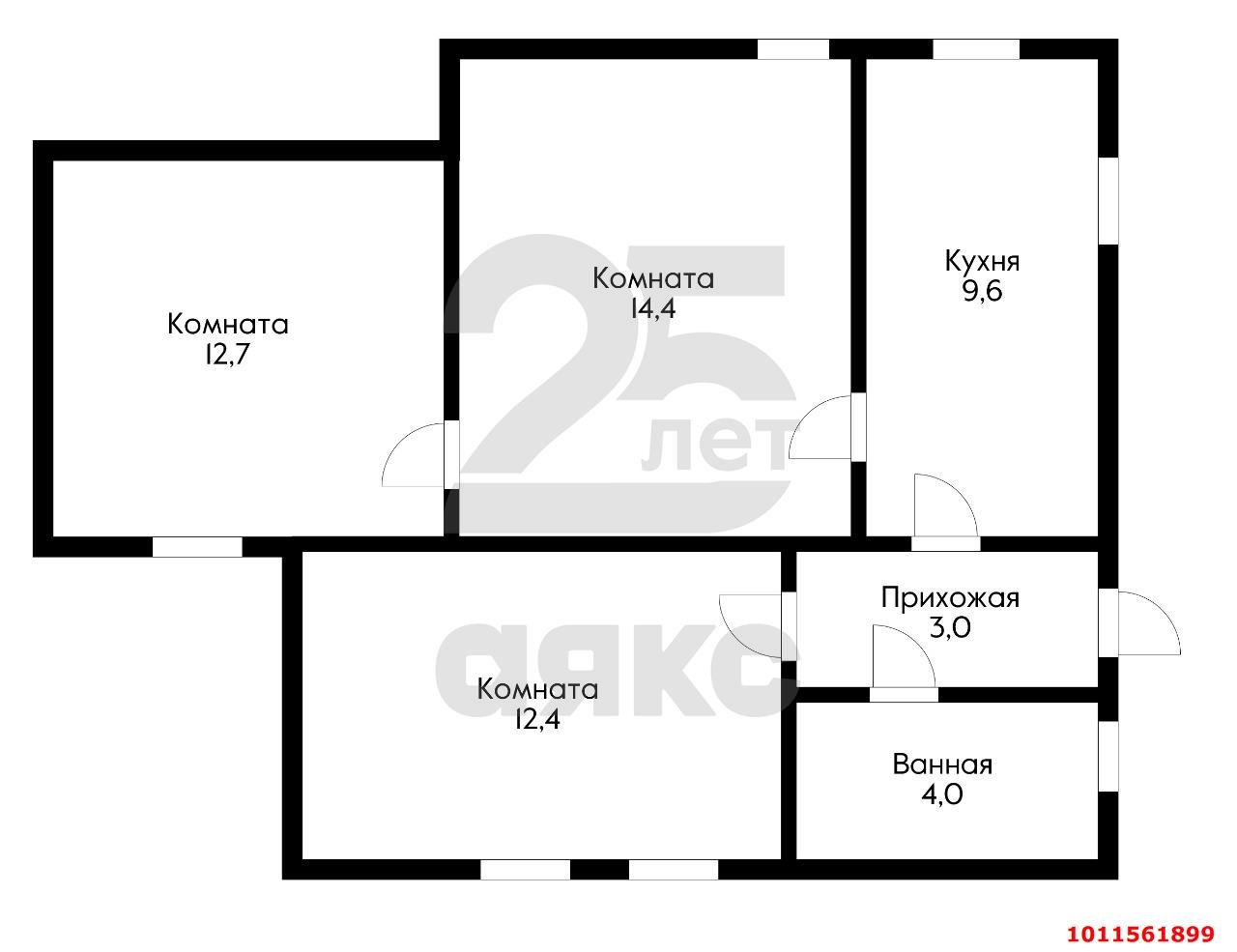 Фото №17: Часть дома 85 м² + 3.9 сот. - Краснодар, Дубинка, ул. Озёрная, 29